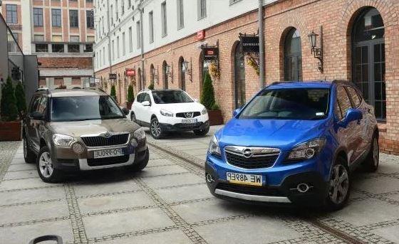 Сравнение Opel Mokka и Nissan Qashqai
